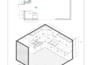 do autocad 2d drawing, 3d model and kitchen design